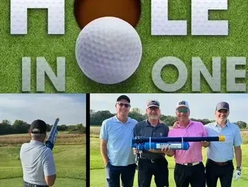 Hole-in-one golf outing