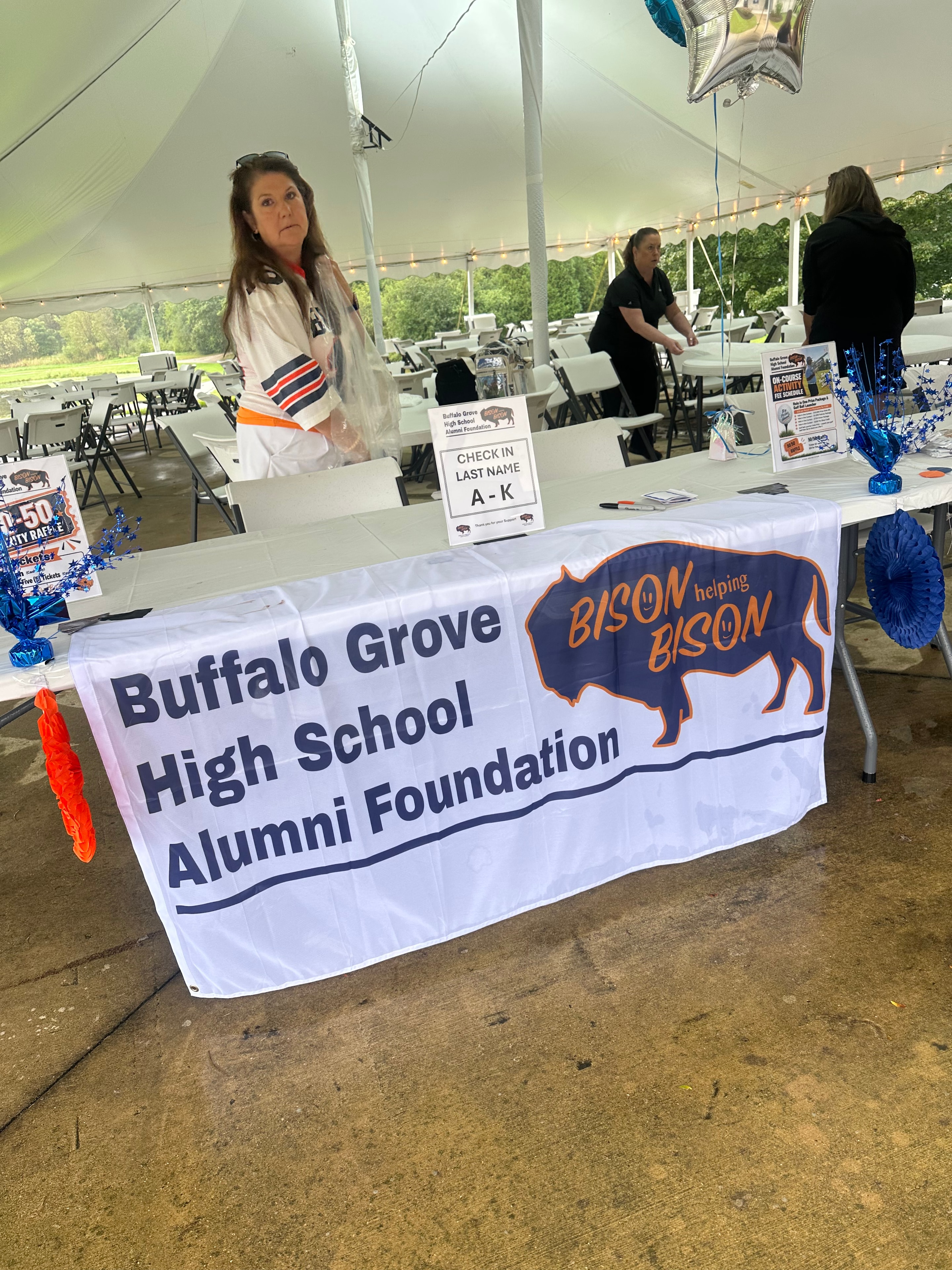 BGHS Alumni Foundation booth