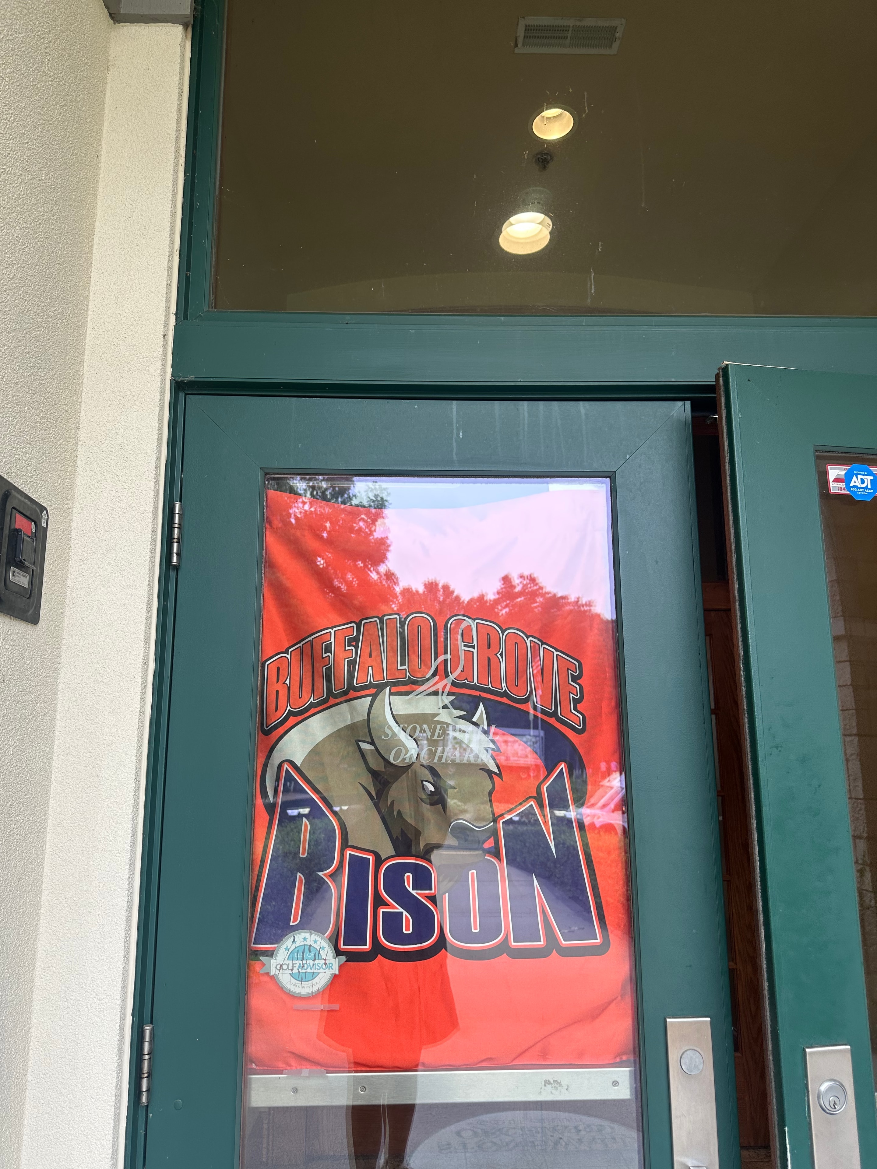 Buffalo Grove Bison storefront entrance