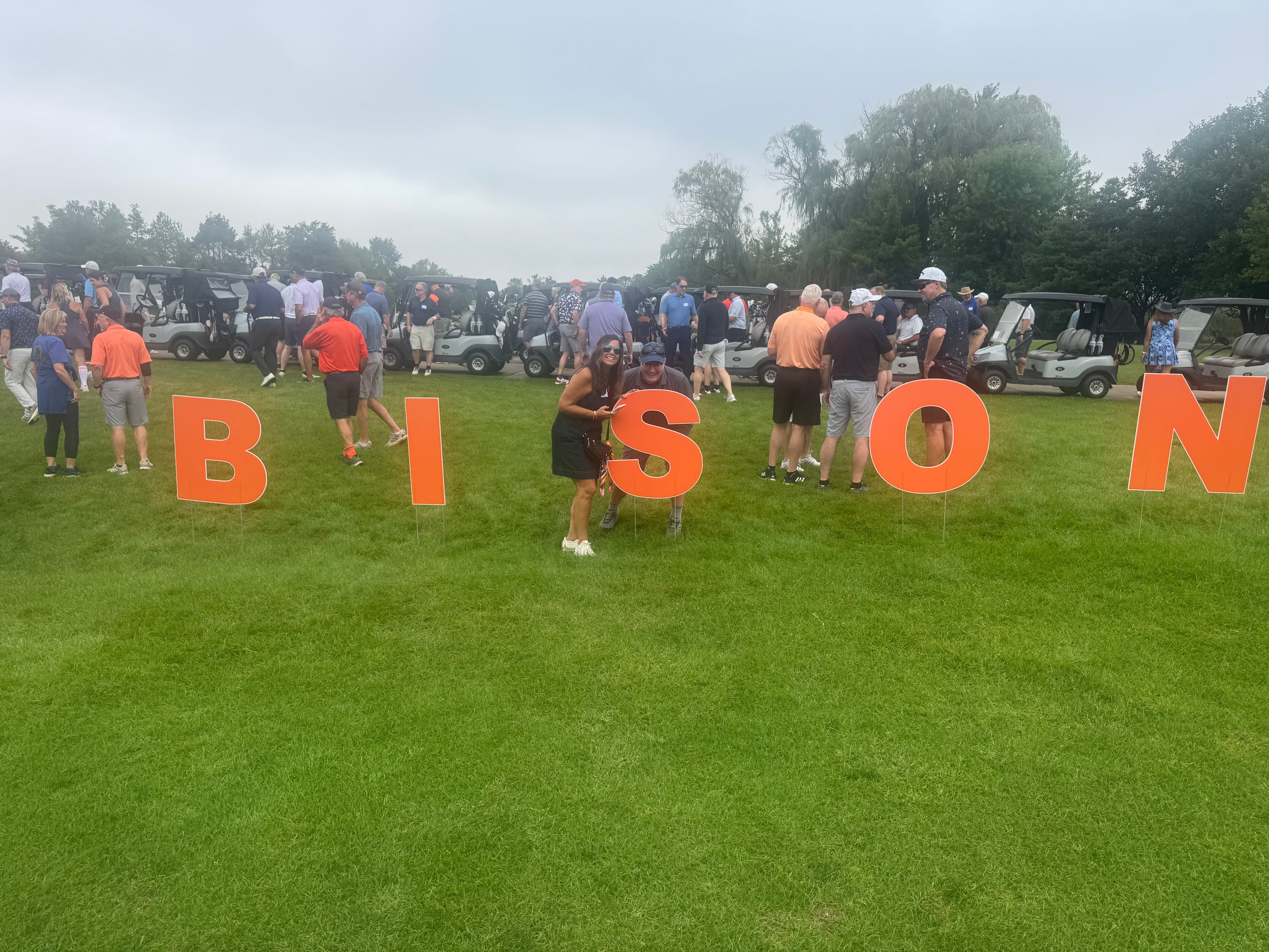 Golf tournament Bison event outdoor gathering